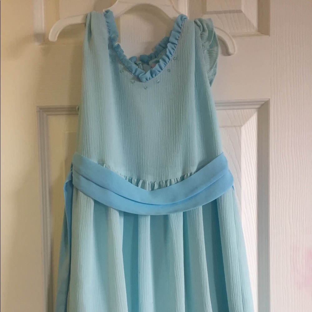 Gorgeous American Girl blue summer dress!